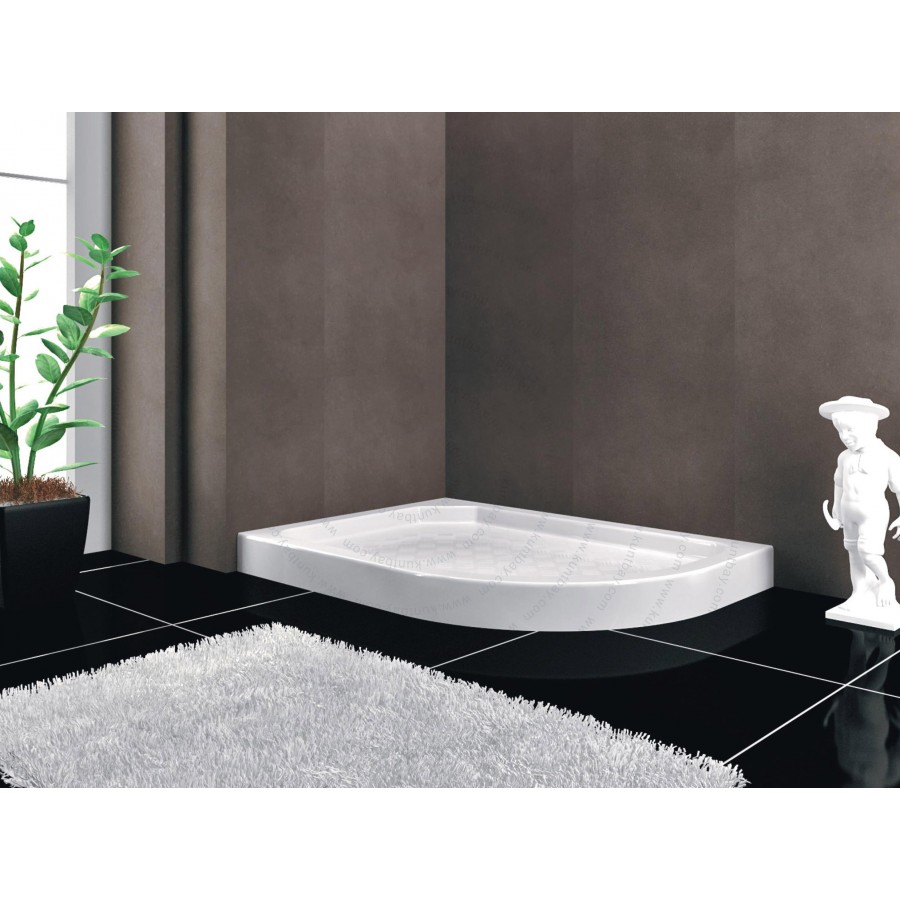 Monoblock Asimetrik Duş Teknesi 80